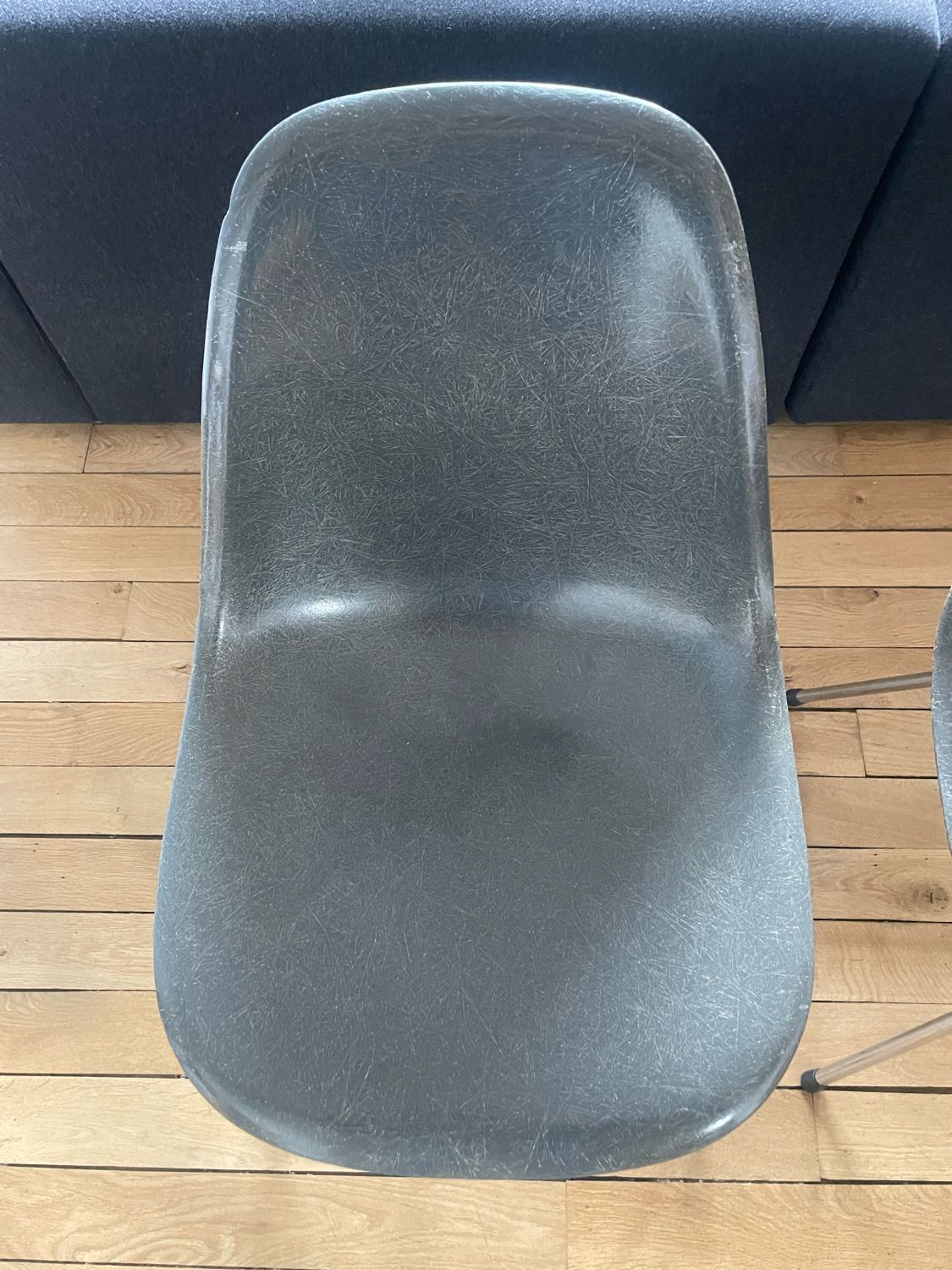 Pair of DSW chairs by Charles and Ray Eames, Herman Miller edition