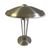 Aluminium "mushroom" desk lamp mid. 20th