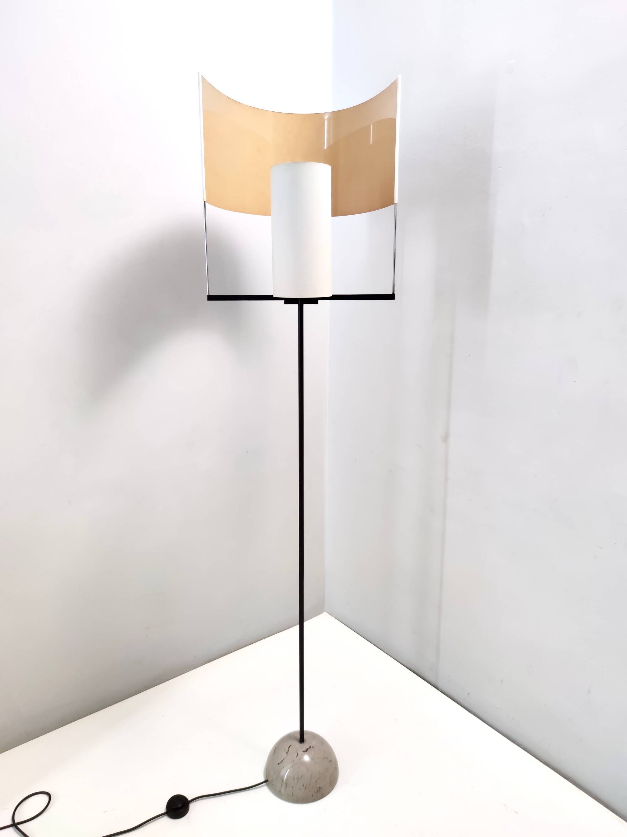 Rare Modernist Floor Lamp model "Abate" by Afra and Tobia Scarpa for Ibis