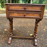 Napoleon III solid wood bedside table