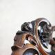 Chaises en noyer vintage vert clair, années 1890, ensemble de 5