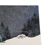 Olivier Dunrea gouache It's Snowing