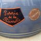 Service lavender blue sandstone plates