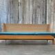 Lysecky Nabytok sofa bed, Czech vintage 1960s