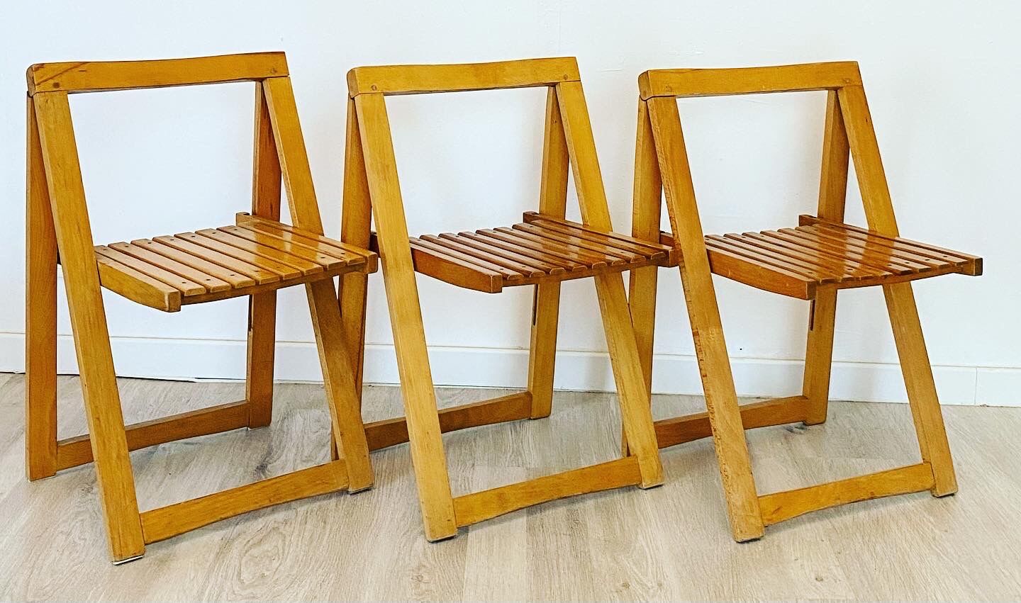 Chaises pliantes Aldo JACOBER