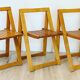 Chaises pliantes Aldo JACOBER