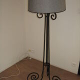 Lampadaire fer forgé époque art déco