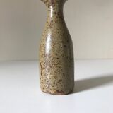 Vase en grès vintage années 60