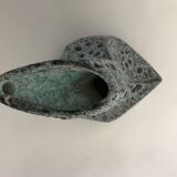 Zoomorphic duck or goose vase signed "Bruno Sarlat"