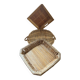 Lot de 3 plateaux osier et bambou.