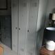 Metal wardrobe