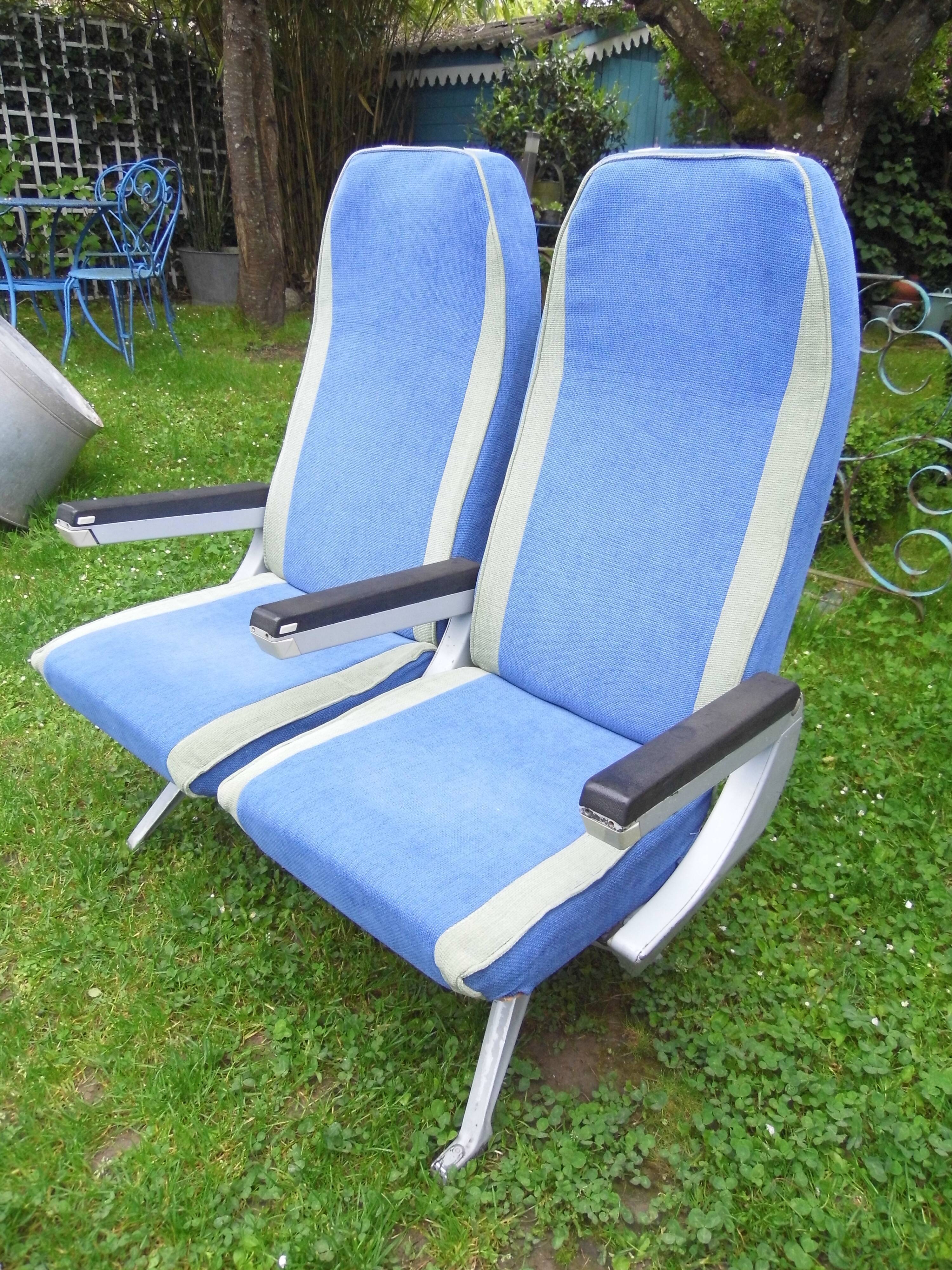 Armchair, Tupolev plane seat, 80s