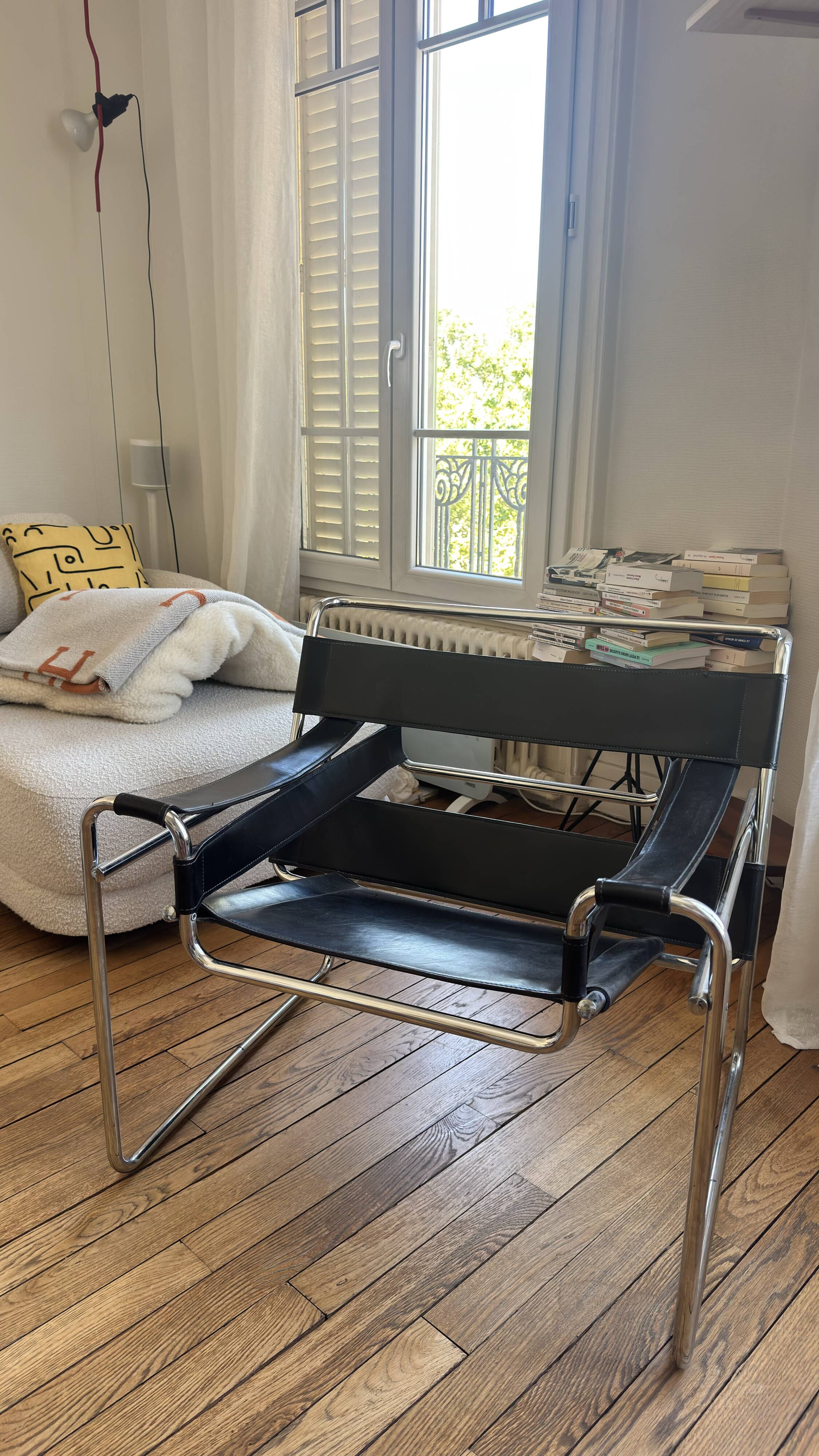 B3 Wassily chair by Marcel Breuer design 1960