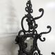 Cast iron coat rack for the cloakroom.