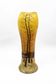 Art Nouveau vase DLG Legras, winter landscape painted with enamels, circa 1900.