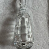 Crystal decanter with ship engraving