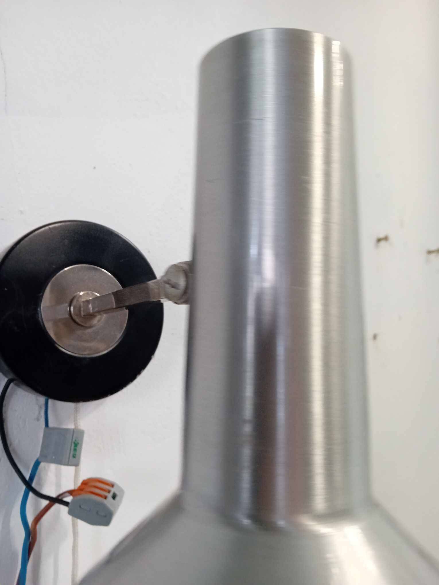 Pair of 70's adjustable spot lights