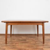 Mid-century danish teak dining table by Svend Åge Madsen for K. Knudsen, 1960s