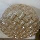 Vintage Amber Glass Wall/Ceiling Light