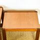 Table basse gigogne en teck et céramique