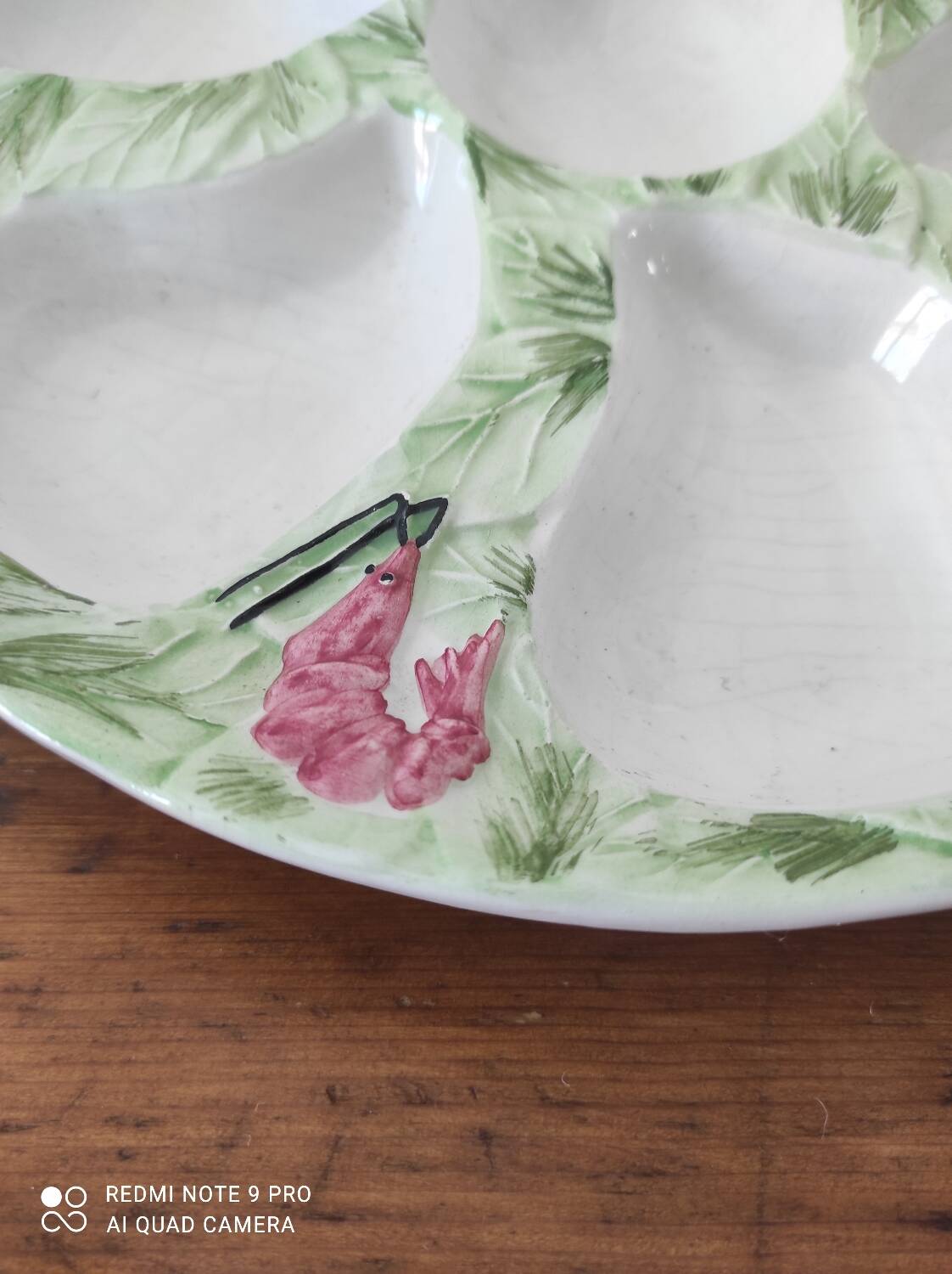 Plate or dish Barbotine