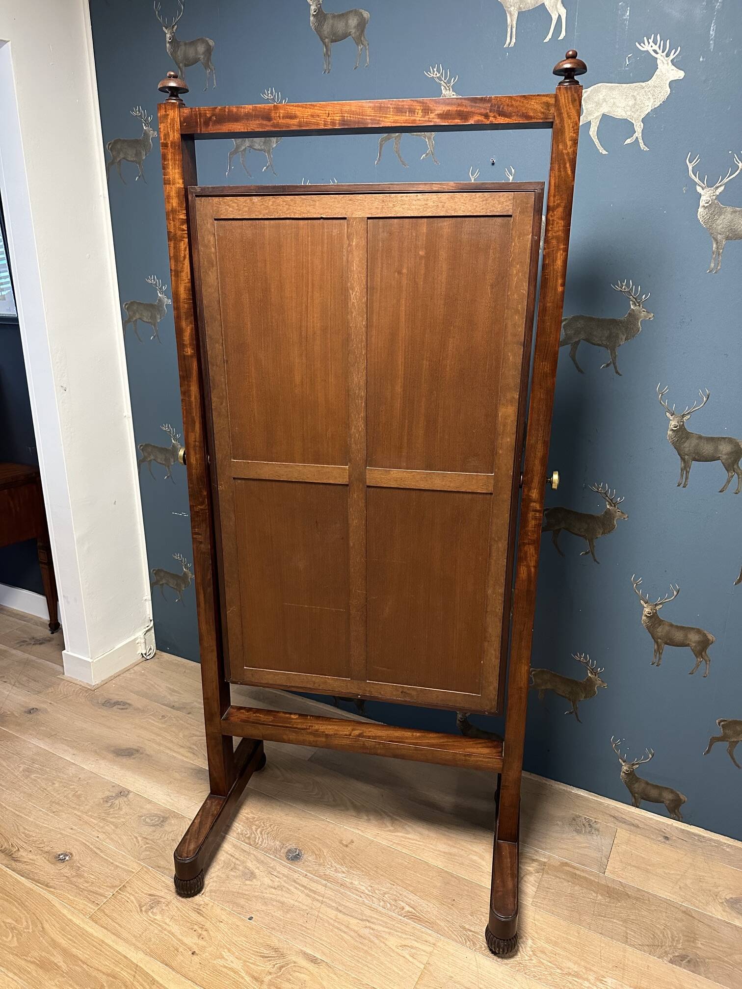 Regency Cheval Mirror ca. 1830