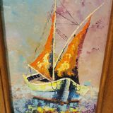 Oil on wood