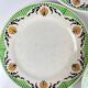 7 assiettes à dessert Sarreguemines "Maroussia", début XXe