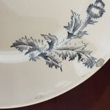 Longchamp ironstone plate, Chardon model