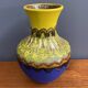 Yellow and Blue vase by Carstens Tönnieshof 1960s WGP
