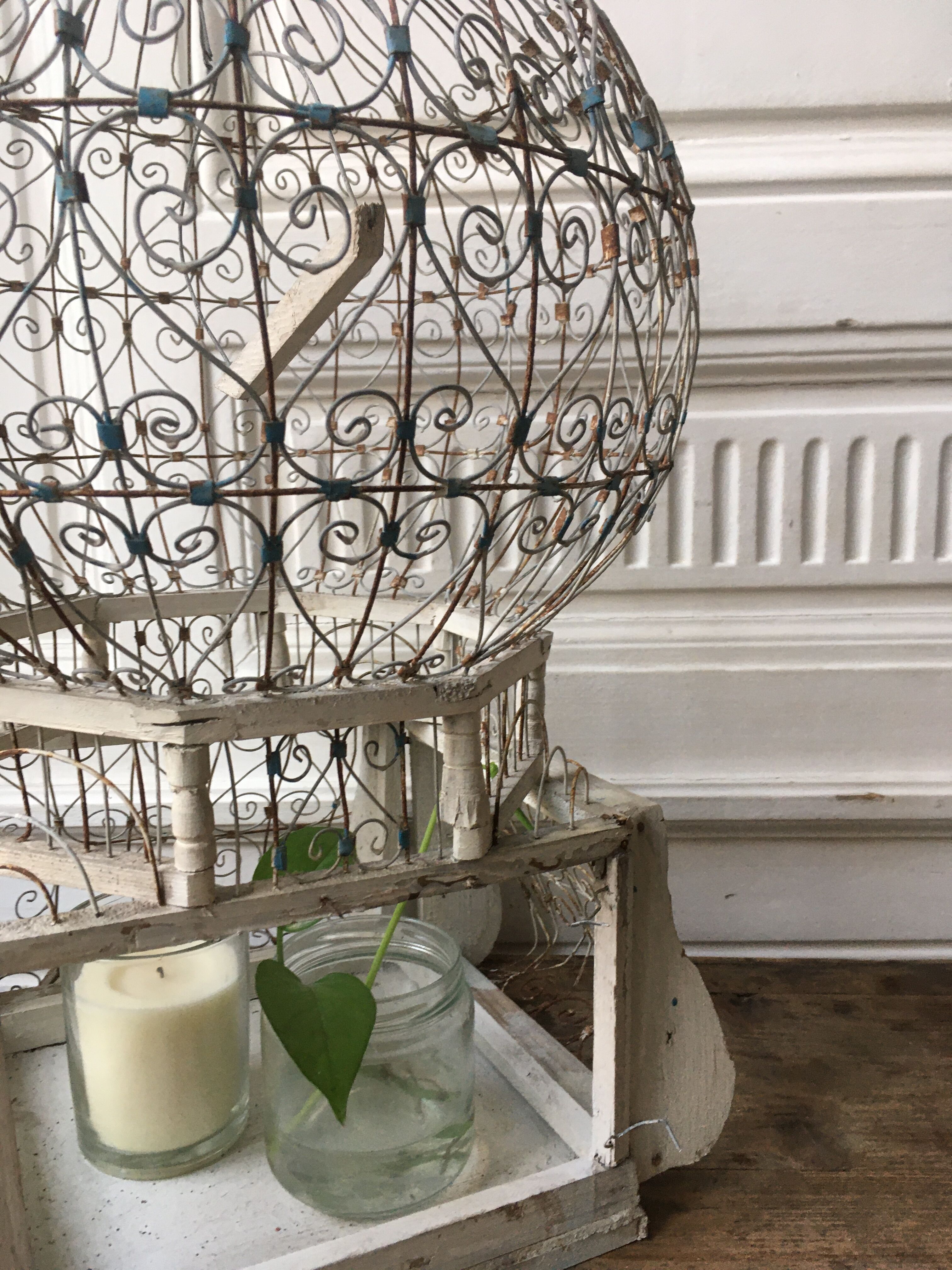 Vintage Berber Bird Cage