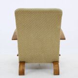1930s Art Deco Armchair, Czechoslovakia