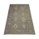 Blue Grey Traditional Handwoven Afghan Kilim Rug 124x182cm