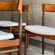 4 chaises danoises en palissandre par Rosengren Hansen, 1960s