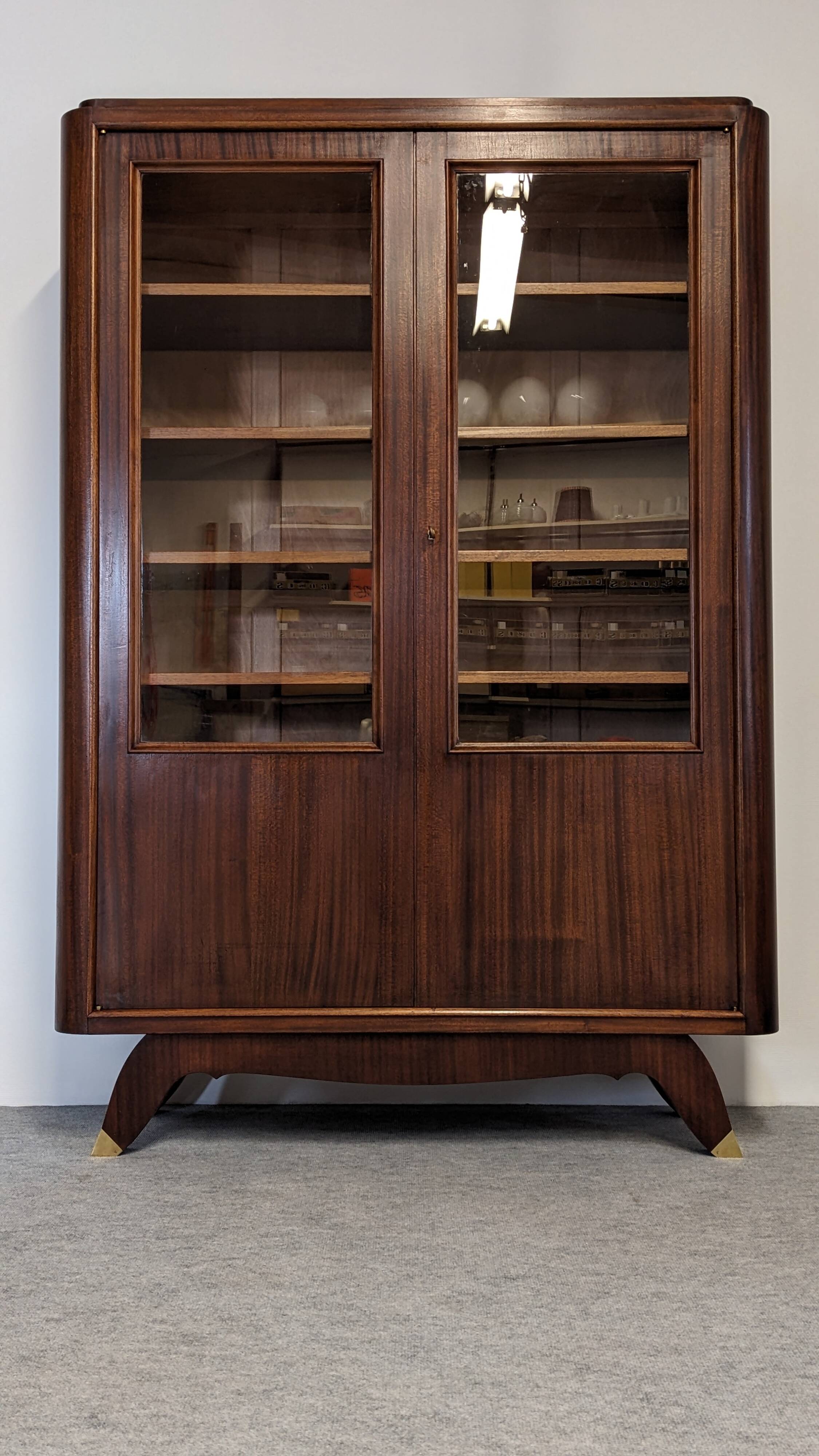 Art Deco library display case circa 1930