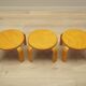 Set of three plant stands, Danish design, 1970s, production: Denmark
