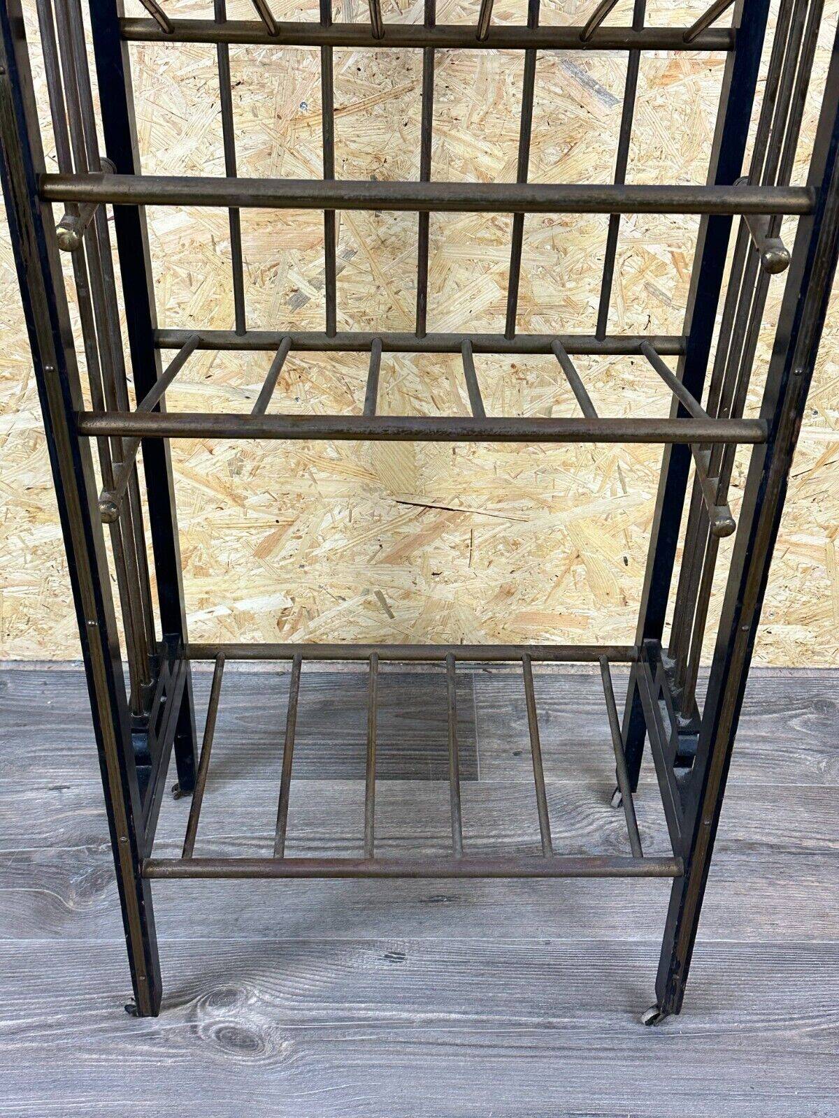 Magazine rack from Wiener Werkstätte Austria made of mahogany & brass around 1900