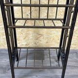 Magazine rack from Wiener Werkstätte Austria made of mahogany & brass around 1900