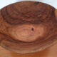 Wooden bowl culbuto