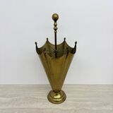 Mid-century design brass umbrella stand , 1970’s
