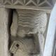 Sculptural plaster columns by Walter De Buck (set of 2)