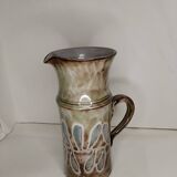 a ceramic jug signed by Yannick Chureau in Millau