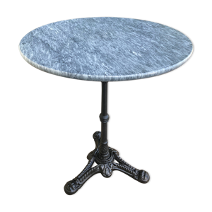 table bistrot en marbre