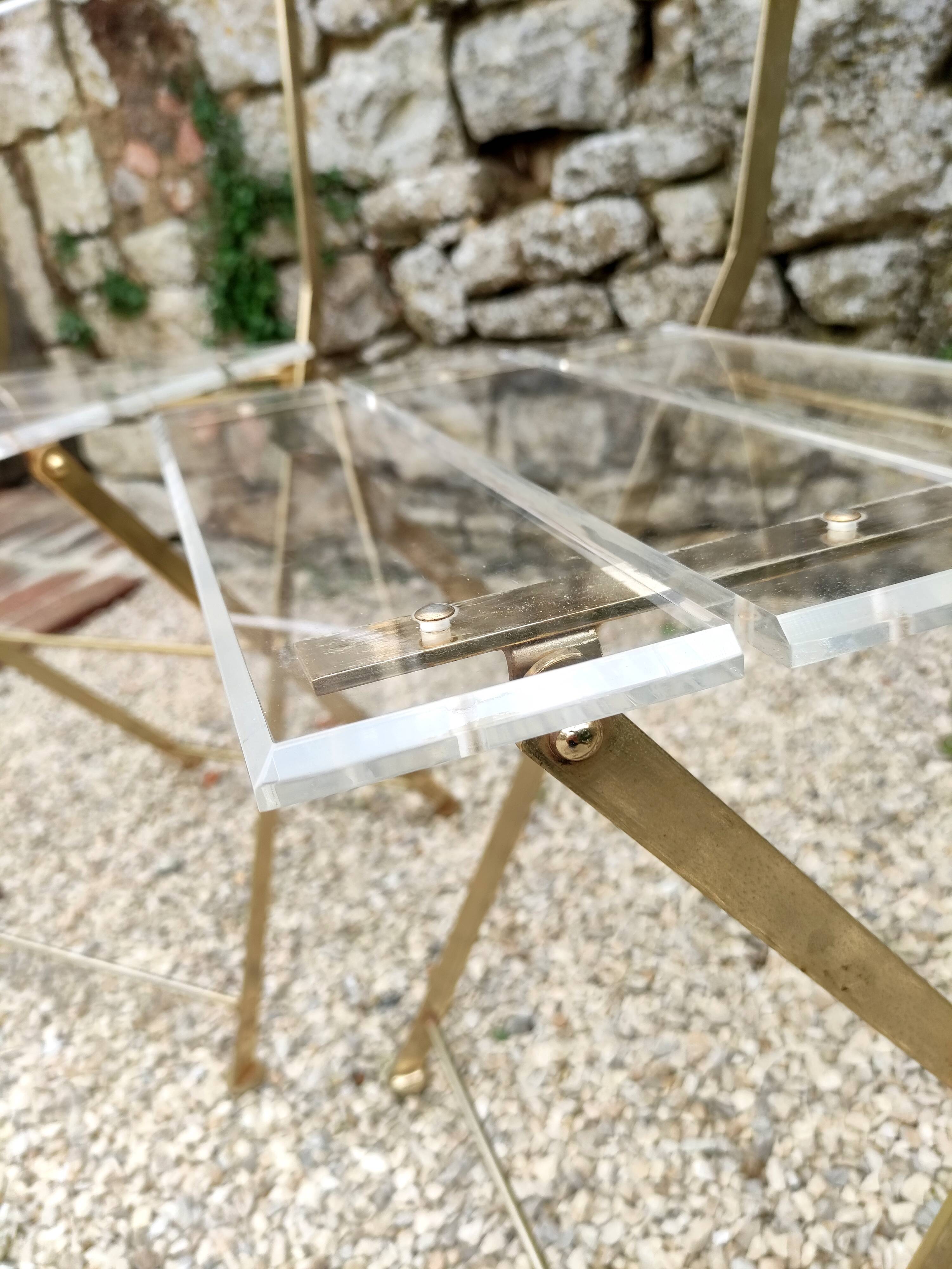 Pair of Yonel LEBOVICI folding chairs