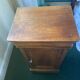 Table de chevet ancienne en bois