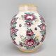 1950s Large Hand Painted Tupesy Ceramic Vase