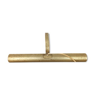 Scandinavian golden wall light abo randers 1970