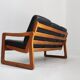 Vintage mid-century sofa solid teak Holstebro MöbelFabrik 1960s