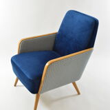 Square chair velvet hen's feet