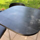 Black set fusion for ikea 1 table with 4 chairs